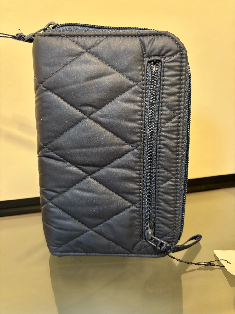 Vera Bradley Quilted Wristlet in Slate Blue - Picture 6 of 8
